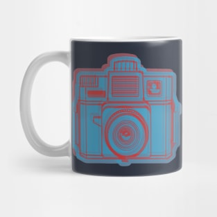 ISSF Society6 logo BLUERED Mug